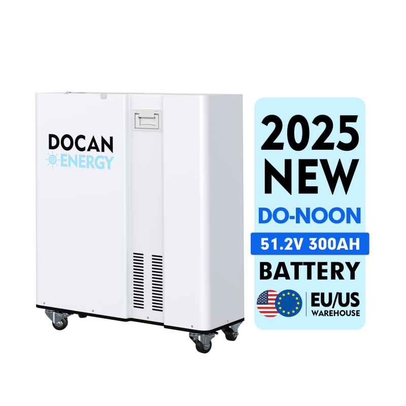 EU stocks DO-NOON 51.2V 300Ah 15KWh moveable Battery pack with WIFI EU stocks DO-NOON 51.2V 300Ah 15KWh moveable Battery pack with WIFI
