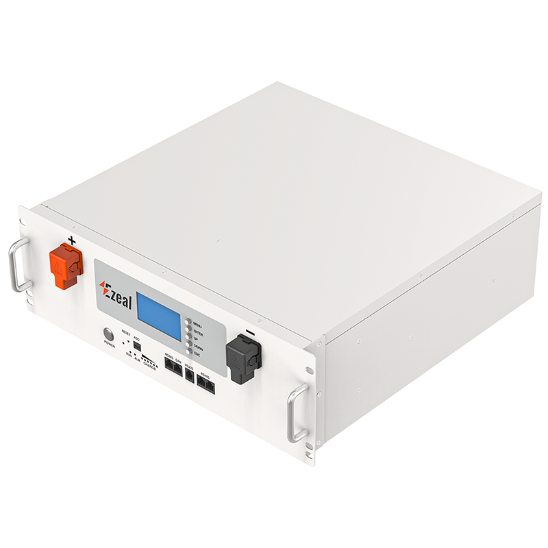 USA Stocks EZEAL 48V 51.2V 100Ah 5KWh Lithium Server Rack Mounted Battery USA Stocks EZEAL 48V 51.2V 100Ah 5KWh Lithium Server Rack Mounted Battery
