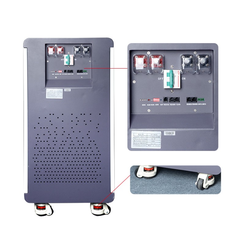 (China stocks) 51.2V 900Ah 46KWh Moveable Battery pack with 200A BMS and touch screen (China stocks) 51.2V 900Ah 46KWh Moveable Battery pack with 200A BMS and touch screen