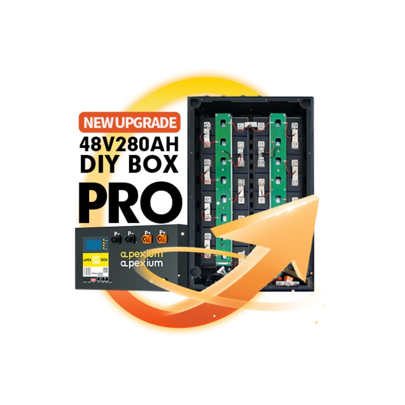 (China stocks) Apexium stackable 48V DIY 280/304 kits with 200A BMS - PRO Version (China stocks) Apexium stackable 48V DIY 280/304 kits with 200A BMS - PRO Version