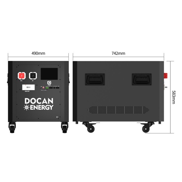 (China stocks) Docan Energy stackable 48V 51.2V DIY 628aH kits with JK PB2A16S20P V19 BMS M8 terminal DC breaker (China stocks) Docan Energy stackable 48V 51.2V DIY 628aH kits with JK PB2A16S20P V19 BMS M8 terminal DC breaker