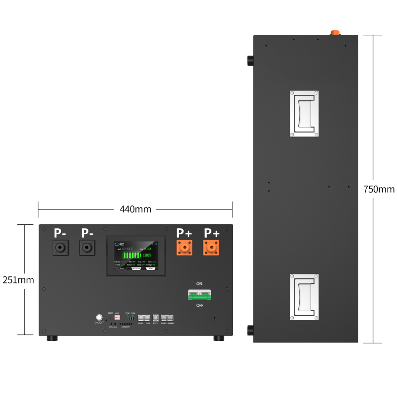 (China stocks) Apexium stackable 48V DIY 280/304 kits with 200A BMS - JK BMS Version M8 terminal