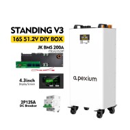 EU stocks Apexium Stand V3 48V DIY 280 304 314 kits with JK PB2A16S20P BMS DC breaker