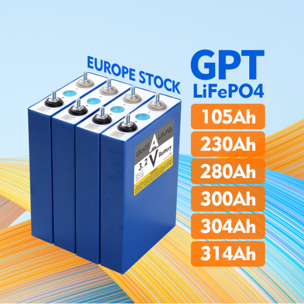 GPT EU stocks EVE 105Ah 230Ah Lifepo4 Battery Grade A HSEV