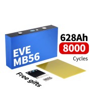 (China stocks) EVE MB56 3.2V 628Ah Lifepo4 3.2V Battery - Grade (HSEV) A+