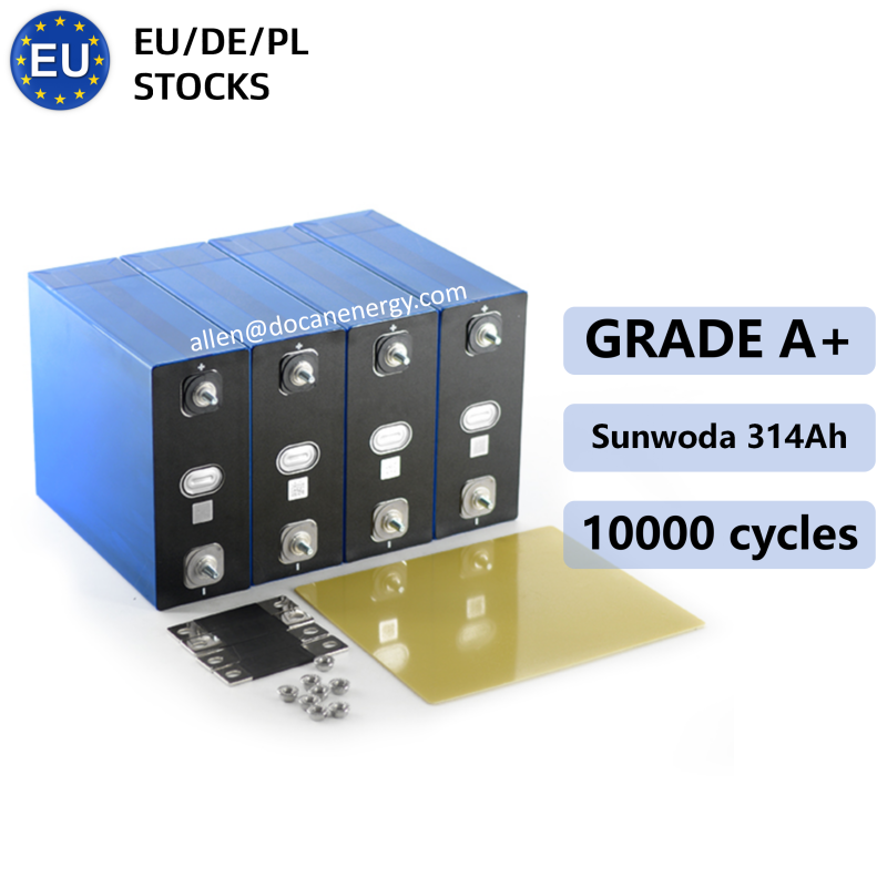 EU stocks Sunwoda 314Ah 3.2V Lifepo4 battery Grade A