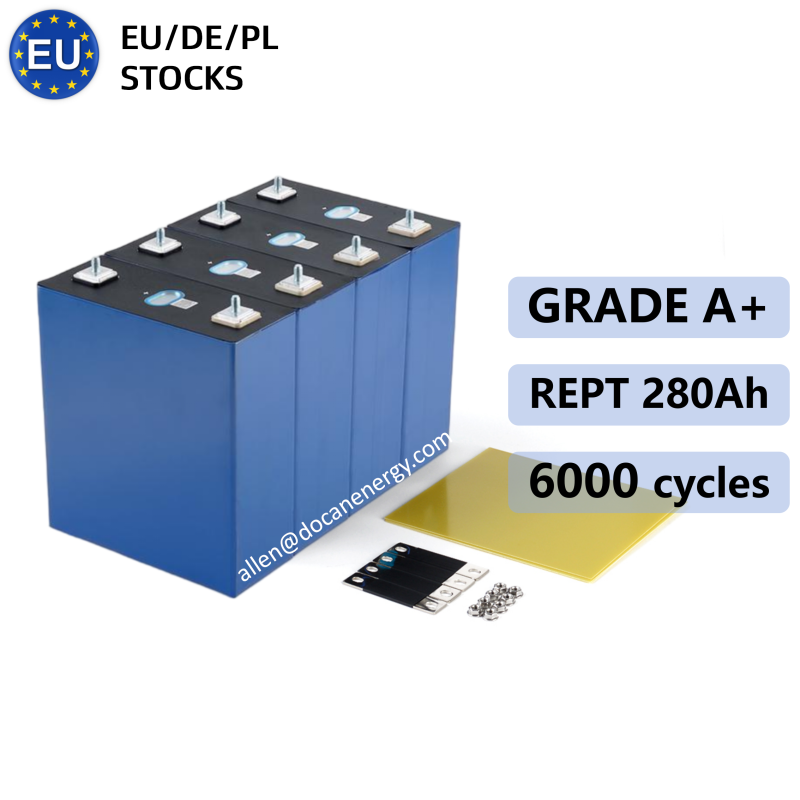 EU stocks REPT 280Ah 3.2V Lifepo4 battery Grade Ess