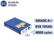 EU stocks EVE LF105 3.2V 105Ah Lifepo4 Battery Grade A HSEV EU stocks EVE LF105 3.2V 105Ah Lifepo4 Battery Grade A HSEV