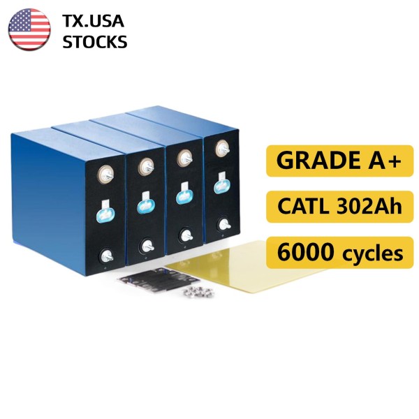 USA stocks CATL 302Ah 3.2V Lifepo4 battery