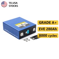 USA stocks EVE LF280K-V3 3.2V 280Ah Lifepo4 Battery Grade A HSEV USA stocks EVE LF280K-V3 3.2V 280Ah Lifepo4 Battery Grade A HSEV