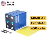 USA stocks New version EVE LF304 3.2V 304Ah Lifepo4 Battery Grade A HSEV USA stocks New version EVE LF304 3.2V 304Ah Lifepo4 Battery Grade A HSEV
