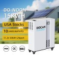 USA stocks DO-NOON 51.2V 300Ah 15KWh moveable Battery pack with WIFI USA stocks DO-NOON 51.2V 300Ah 15KWh moveable Battery pack with WIFI
