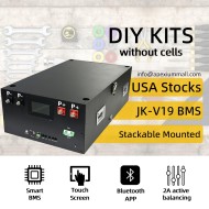 USA stocks Newest stackable 48V DIY 280 304 314 kits with 200A JK BMS M8 terminals DC breaker USA stocks Newest stackable 48V DIY 280 304 314 kits with 200A JK BMS M8 terminals DC breaker