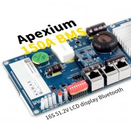 (China stocks) Apexium 16S 48V 150A smart BMS with LCD display
