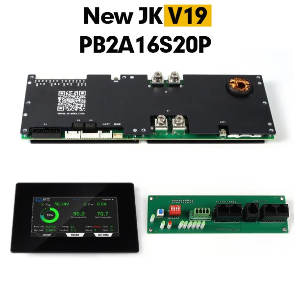 USA Stocks Newest V19 JK-PB2A16S20P 200A  2A Active equalization
